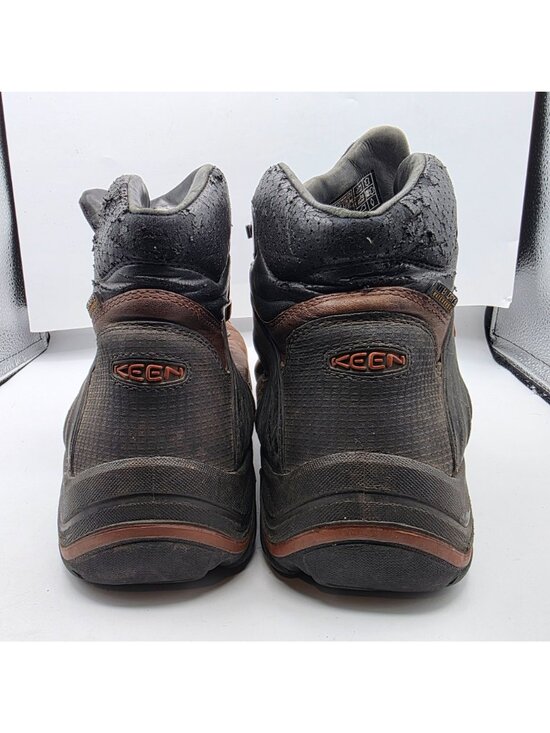 Keen Liberty Ridge Waterproof Leather Mens Hiking Boots Size 14 Brown Outdoor main image 12